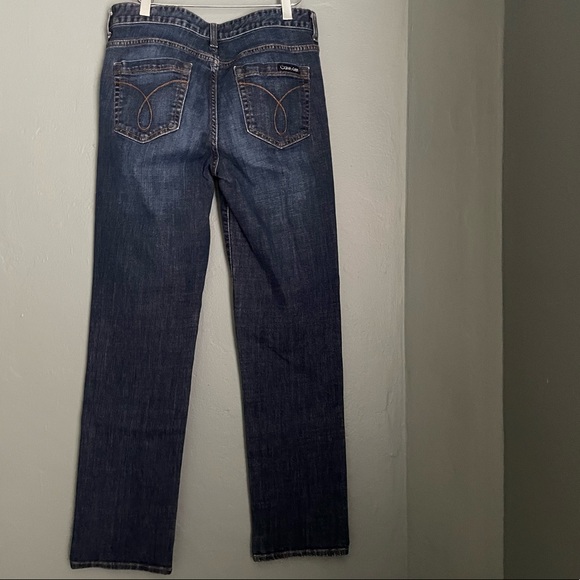 Calvin Klein Skinny Denim Blue Jeans Size 30/10 - Picture 3 of 11